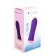Віброкуля S Pleasures Bullets Twist & Shout Purple, фіолетова, ребриста поверхня, 10 режимів