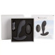 Вібромасажер простати S Pleasures Premium Cozy, чорний, з рельєфною головкою, 10 режимів