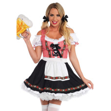 Баварский костюм «Октоберфест» Leg Avenue Beer Garden Babe M