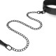 Ошейник с поводком Bedroom Fantasies: Faux Leather Collar & Chain