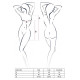 Костюм медсестры Passion AKKIE SET XXL/XXXL, white, сорочка, трусики, шапочка