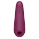 Вакуумний кліторальний стимулятор Satisfyer Curvy 1+ Rose Red з керуванням через інтернет
