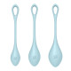 Набор йони бусин Satisfyer Yoni Power 2 Light Blue (повреждена упаковка!!!)
