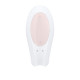 Смарт-вибратор для пар Satisfyer Double Joy White с широким клиторальным стимулятором