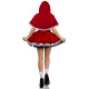 Костюм Красной Шапочки Leg Avenue Flirty Miss Red Top and Skirt S
