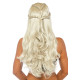 Парик Дейенерис Таргариен Leg Avenue Braided long wavy wig Blond, платиновый, длина 81 см
