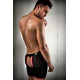 Распродажа!!! Мужские трусики-шорты Passion 012 THONG black L/XL