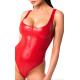 Боді Noir Handmade F352 Red powerwetlook body - M
