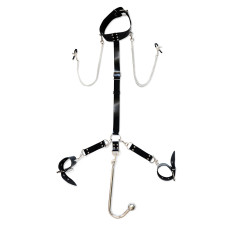 Бондажный набор с металлическим анальным крюком Art of Sex Beatrice Bondage set with anal hook № 2