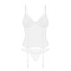 Корсет Obsessive Alissium corset & thong M/L