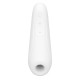 Вакуумний кліторальний стимулятор Satisfyer Curvy 1+ White з керуванням через інтернет
