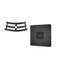 Портупея-пояс Bijoux Indiscrets MAZE - Wide Belt and Restraints Black, экокожа