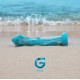 Стеклянный дилдо Gildo Ocean Ripple, объемная головка, идеально для точки G