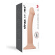 Насадка для страпона Strap-On-Me Dual Density Dildo Flesh M, диаметр 3,3см, двухслойная, гибкая