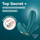Двойной вибратор в трусики Satisfyer Top Secret+ Battery Series (мятая упаковка!!!)
