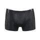 Мужские кожаные боксеры с молниями Passion 049 SHORT MATT XXL/XXXL Black