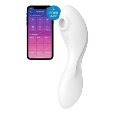 Вакуумный смарт-стимулятор с вибрацией Satisfyer Curvy Trinity 5 (White) (мятая упаковка!!!)