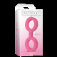 Наручники из силикона Doc Johnson The Cuffs Small - Pink, хорошо тянутся, для рук и для ног