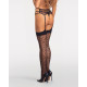 Чулки-стокинги Obsessive Isinne garter stockings S/M/L (мятая упаковка!!!)