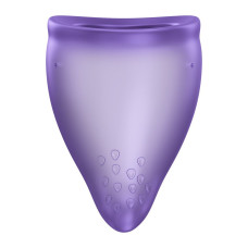 Менструальная чаша Fun Factory FUN CUP SIZE A Black Currant, многоразовая, диаметр 4 см, объем 20 мл