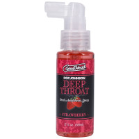 Распродажа! Спрей для минета Doc Johnson GoodHead Deep Throat Spray – Strawberry 59мл (срок 09.25)