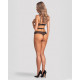 Боді Obsessive Euridia crotchless teddy XL/2XL