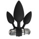 Набор анальных вибропробок Bathmate Anal Training Plugs VIBE, диаметр 2,5см - 3,1см - 3,8см