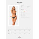 Сетчатые трусики под омбре Obsessive Bella Rou panties XL/2XL