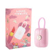 Вакуумний кліторальний стимулятор Otouch Louis Vibrate Pink з віброяйцем, у кейсі