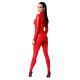 Комбинезон Noir Handmade F353 Red powerwetlook overall - 3XL
