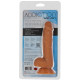 Фалоімітатор ADDICTION Steven 7.5" Silicone Dong Caramel, віброкуля в подарунок