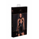 Платье Noir Handmade F238 Short tulle dress with powerwetlook inserts - M