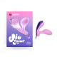 Віброяйце під одяг KISSTOY Viosecret Pro, з пульсацією для клітора, трусики-стрепи в комплекті