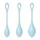 Набор йони бусин Satisfyer Yoni Power 2 Light Blue (повреждена упаковка!!!)