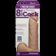 Фаллоимитатор Doc Johnson Vac-U-Lock - 8 Inch ULTRASKYN Cock White, диаметр 5,1см