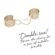 Наручники Bijoux Indiscrets Desir Metallique Handcuffs - Gold, металлические, стильные браслеты