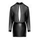 Платье Noir Handmade F348 Powerwetlook and tulle dress - M
