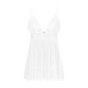 Пеньюар и трусики Obsessive Heavenlly babydoll & thong XL/2XL