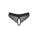 Трусики с доступом Obsessive Chemeris crotchless panties XL/2XL