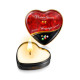 Массажная свеча-сердечко Plaisirs Secrets Bubble Gum (35 мл)