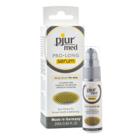 Пролонгирующий гель pjur MED Prolong Serum 20мл, создает невидимую пленку снижающую чувствительность