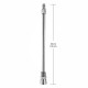 Удлинитель штока для секс-машин Hismith Extension Rod, 30cm