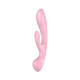 Двусторонний вибратор-кролик Satisfyer Triple Oh Pink (мятая упаковка!!!)