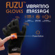 Виброперчатка (левая) FUZU Gloves Vibrating Massage Left Hand, 11 режимов