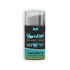 Жидкий вибратор Intt Vibration Gin Tonic (15 мл) (мятая упаковка!!!)