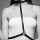 Портупея Bijoux Indiscrets MAZE - I Harness Brown, экокожа, очень стильная