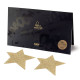 Пэстис - стикини Bijoux Indiscrets - Flash Star Gold, наклейки на соски