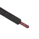 Кожаный ошейник с поводком Liebe Seele Wine Red Curved Collar, замок-сердечко