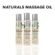 Массажное масло SystemJO Naturals Massage Oil Lavender&Vanilla с натуральными эфирными маслами,120мл