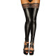 Чулки с мокрым эффектом Noir Handmade F135 Powerwetlook stockings, L, без мысков